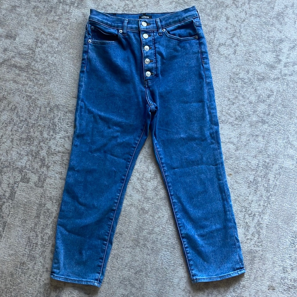 Express Slim High Rise Jeans